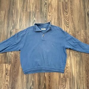 Tommy Bahama Blue 1/4 Zip Up
